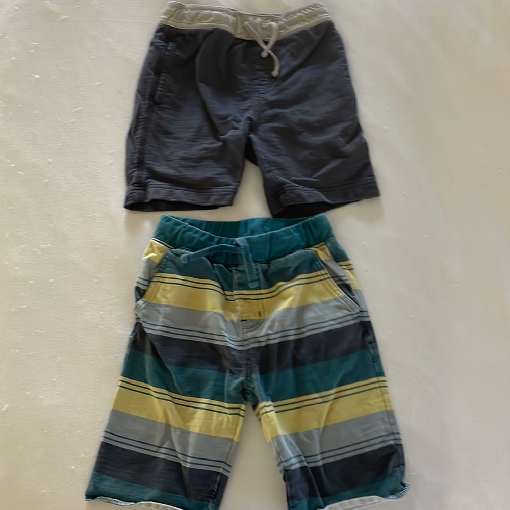 Bundle of 2 pairs of cotton Tea Collection  Shorts with drawstring Waist Size 4